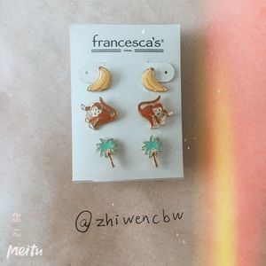 Francesca’s Tropical Earring Set （＾Ｏ＾☆♪